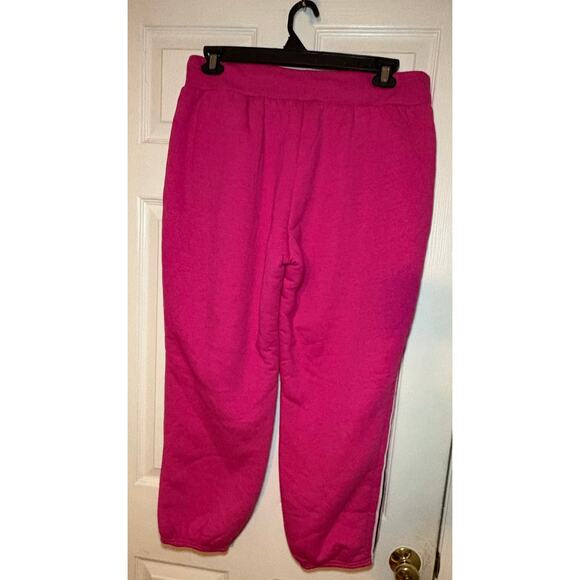 No Boundaries pink women’s Sherpa lined joggers. Size XL - Picture 2 of 3